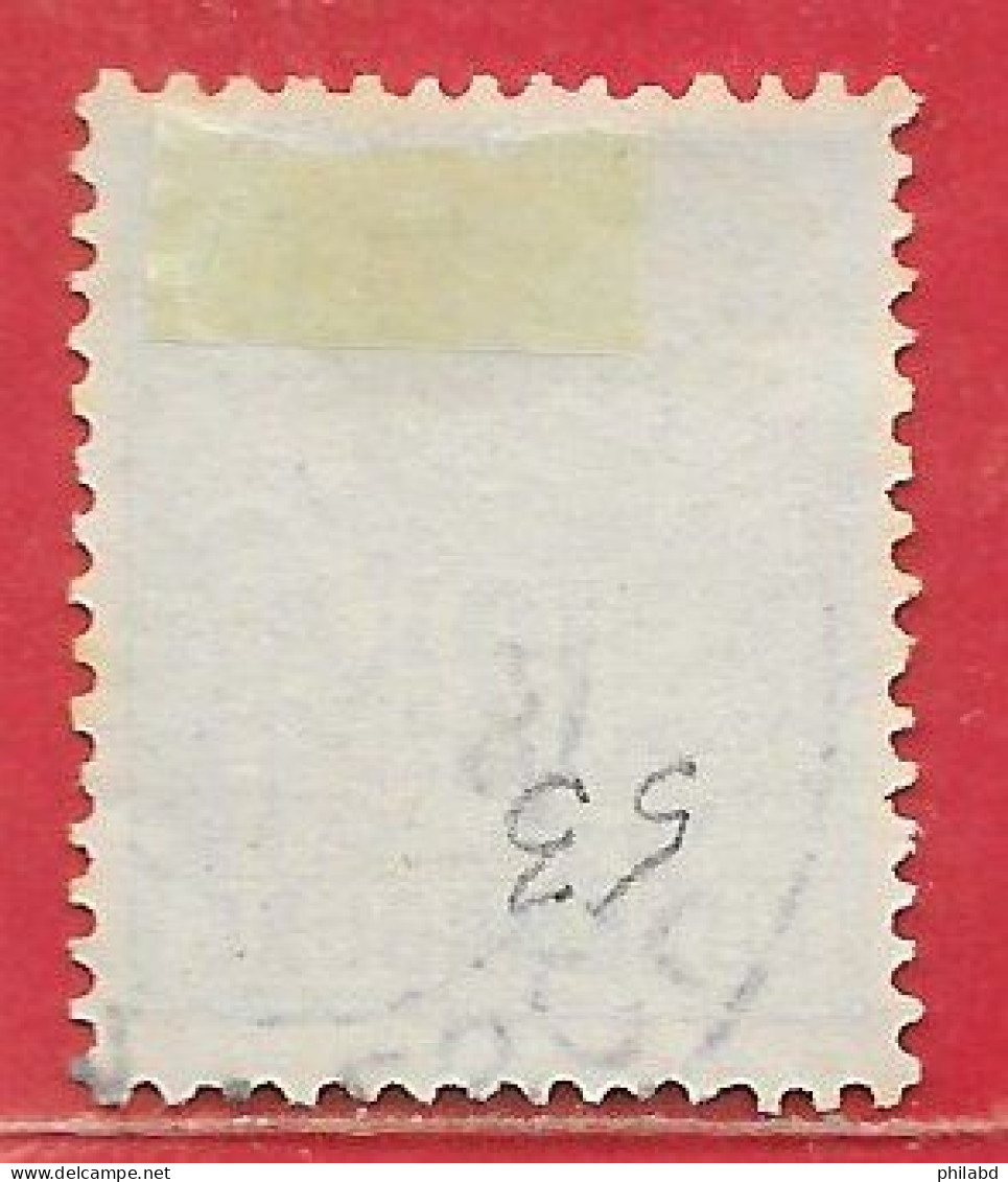 Luxembourg N°52 12,5c Ardoise 1882-91 O - 1882 Alegorias