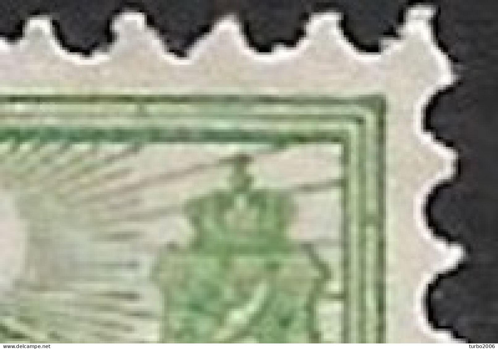 Groene Stippen In Buitenkaderlijn Op 1899 Koningin Wilhelmina 20 Cent Groen  NVPH 68 - Varietà & Curiosità