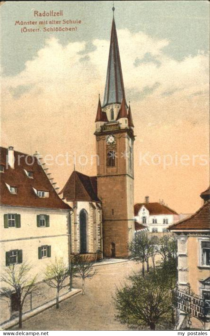 41839237 Radolfzell Bodensee Muenster Mit Alter Schule Radolfzell Bodensee - Radolfzell