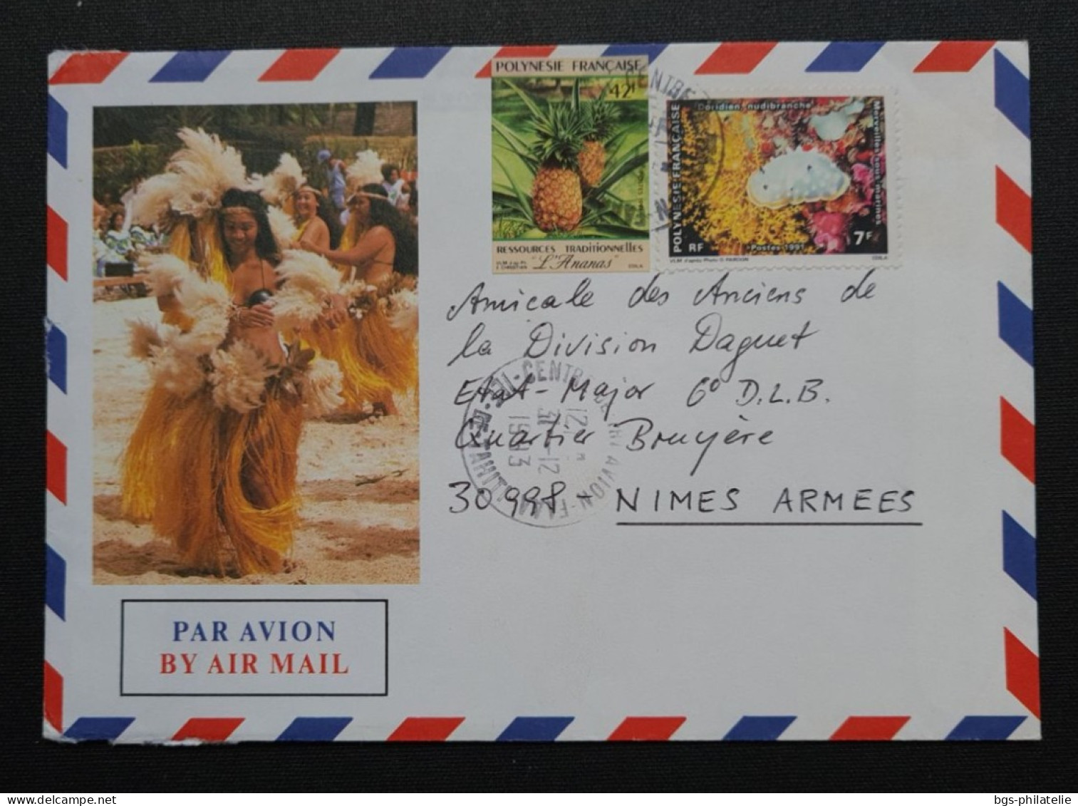 Polynésie,  Lettre Pour La France. - Storia Postale