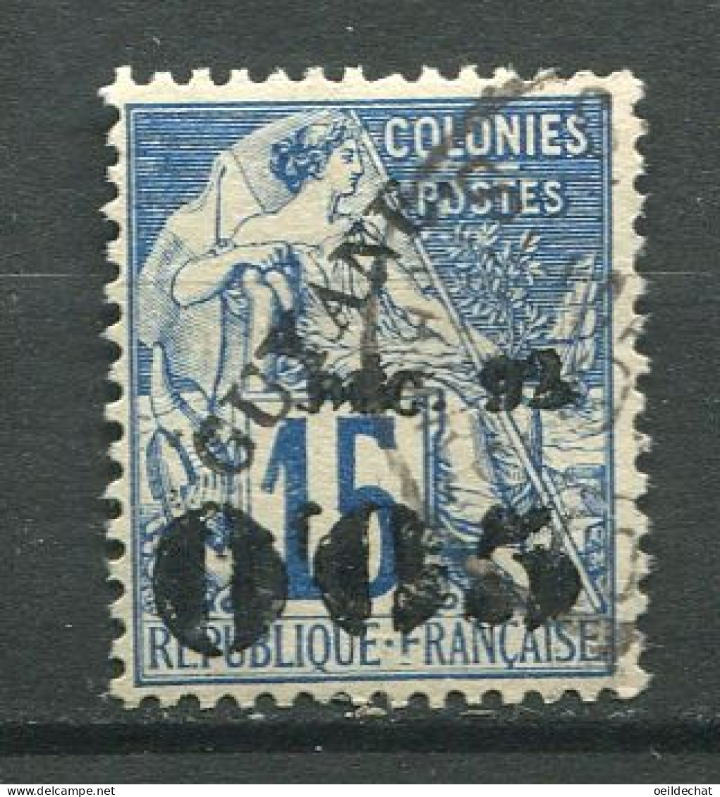 26177 Guyane Française N°29° 0f05 Sur 15c. Bleu Timbre De 1892 Surchargé  1892  TB - Usados