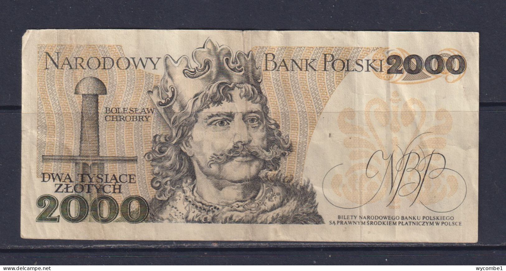 POLAND - 1979 2000 Zloty Circulated Banknote - Pologne