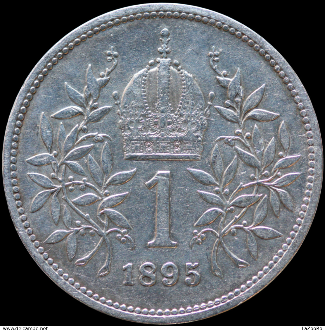 LaZooRo: Austria 1 Corona 1895 XF / UNC - Silver - Autriche