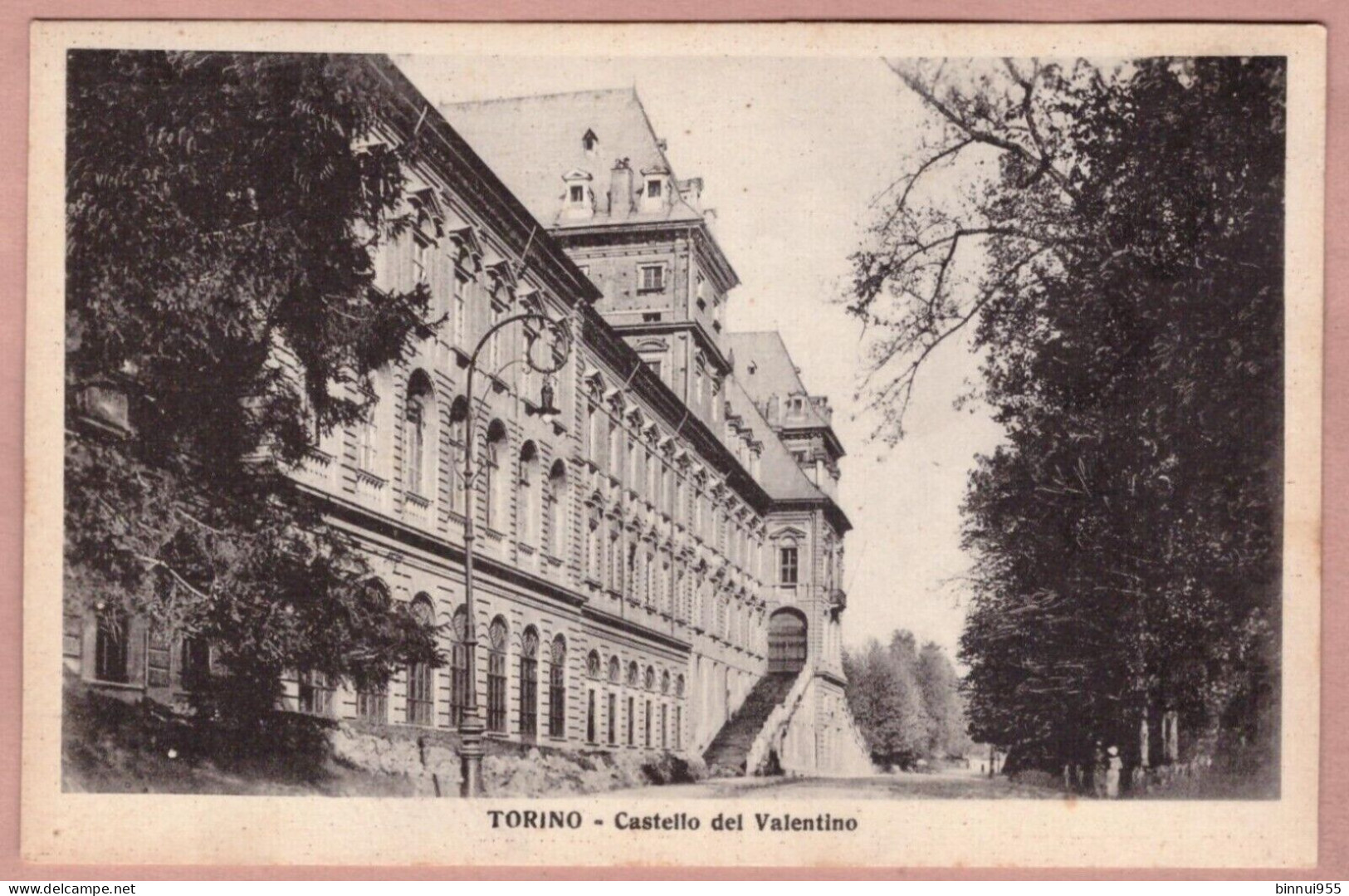 Cartolina Torino Castello Del Valentino - Non Viaggiata - Castello Del Valentino