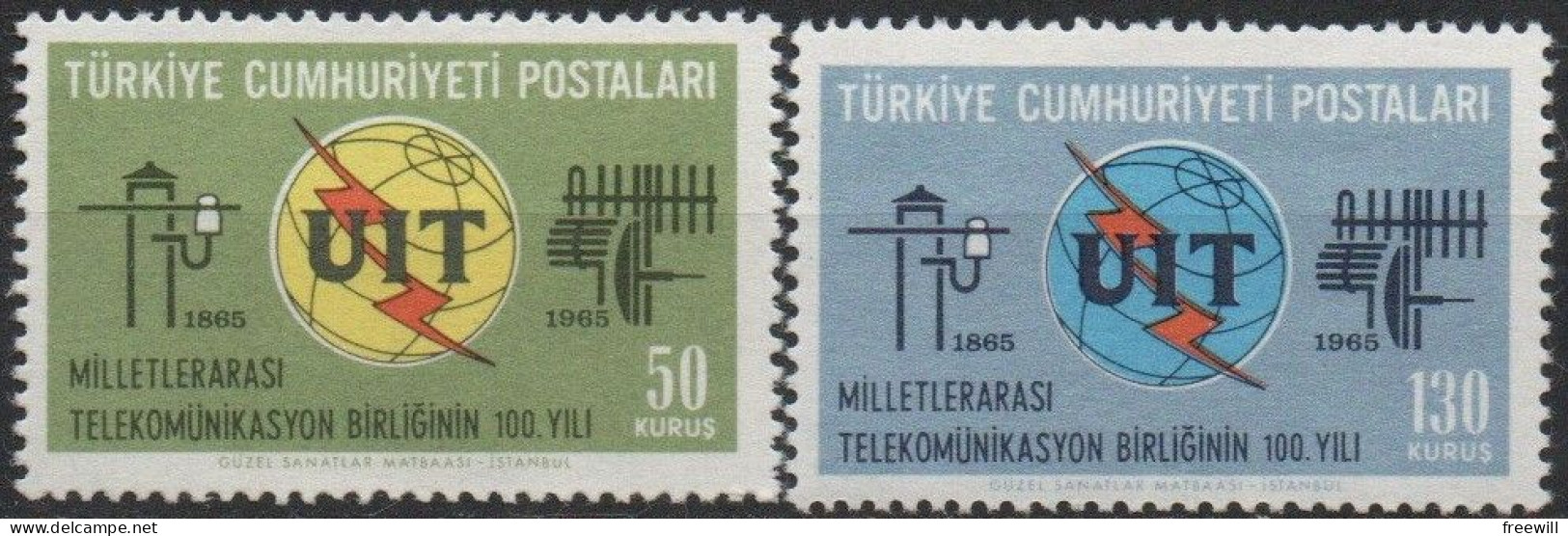 Turquie Emissions Communes 1965 XXX - Unused Stamps