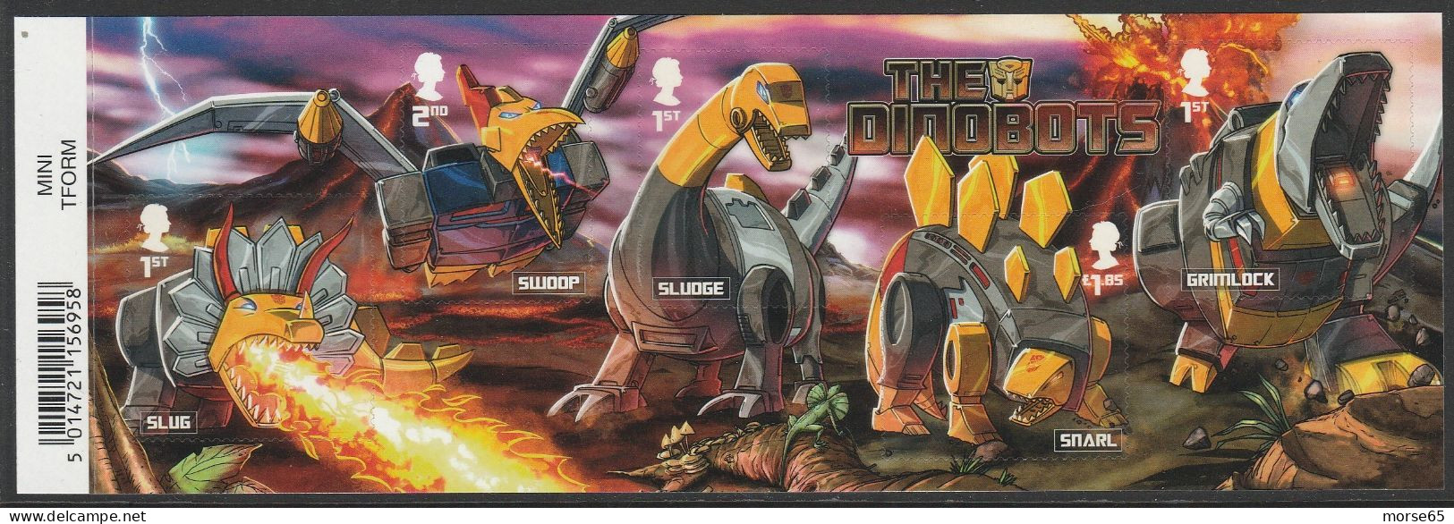 2022 TRANSFORMERS - Miniature Sheet - Non Classificati