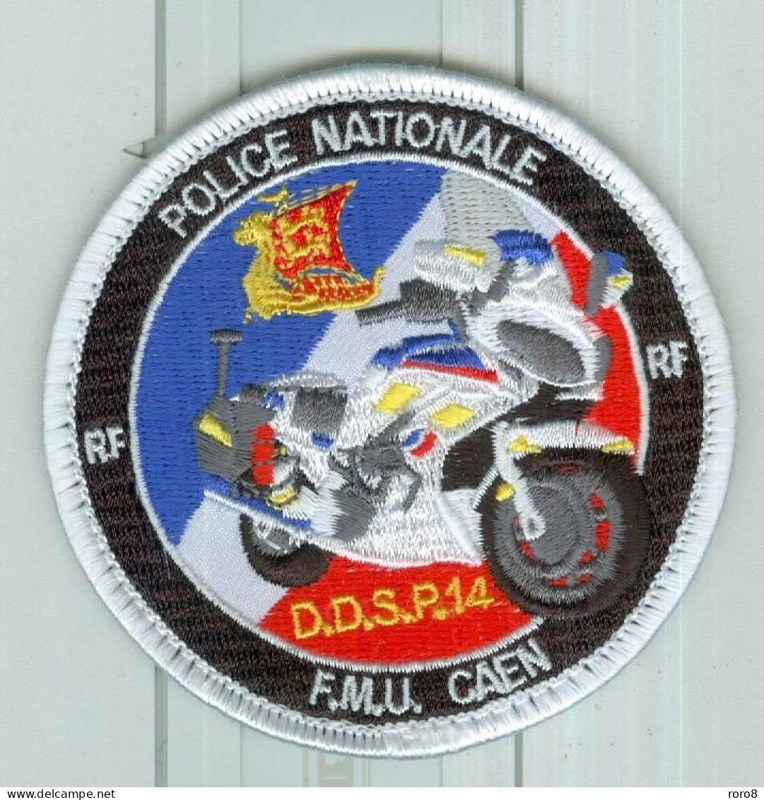 PATCH POLICE NATIONALE D.D.S.P.14 F.M.U.CAEN - Polizei