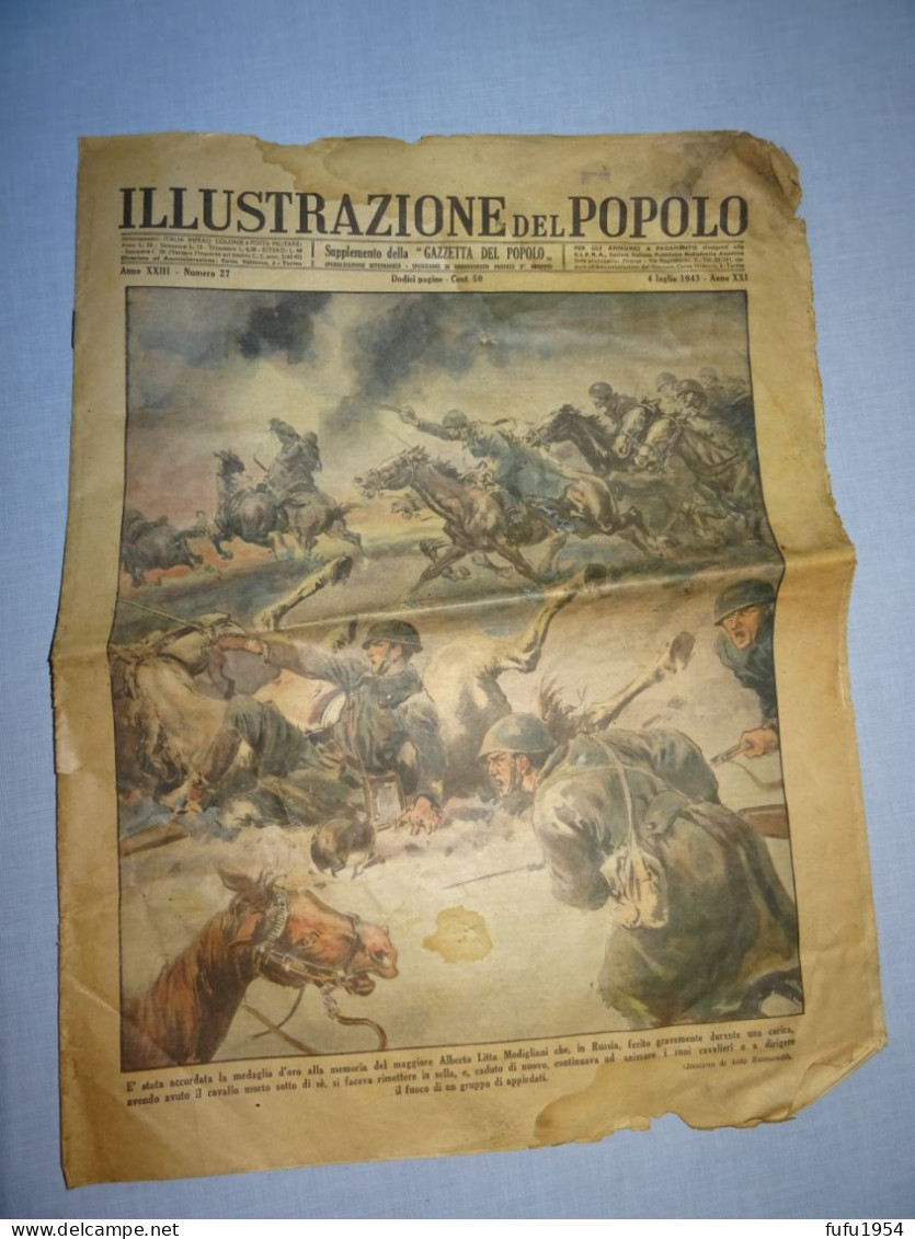 ILLUSTRAZIONE Del POPOLO Du 4 Juin 1943 -  10 Pages - Italien