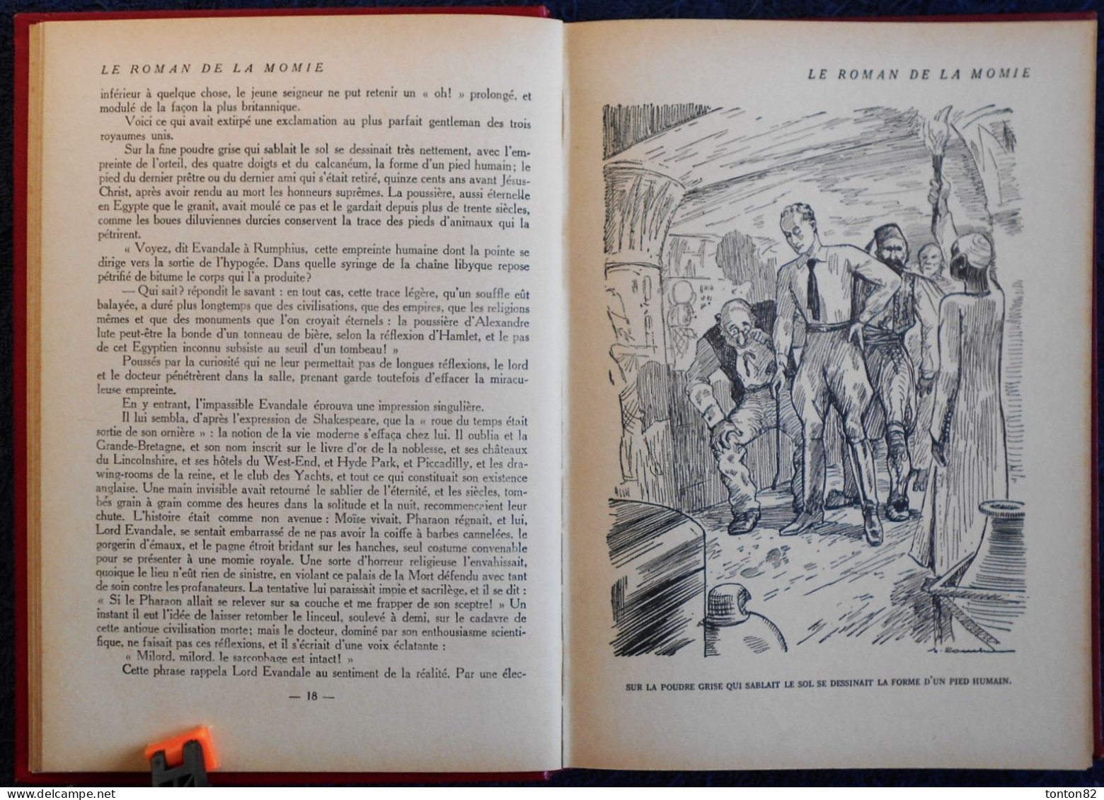 Théophile Gautier - Le roman de la Momie - Hachette - ( 1957 ) .