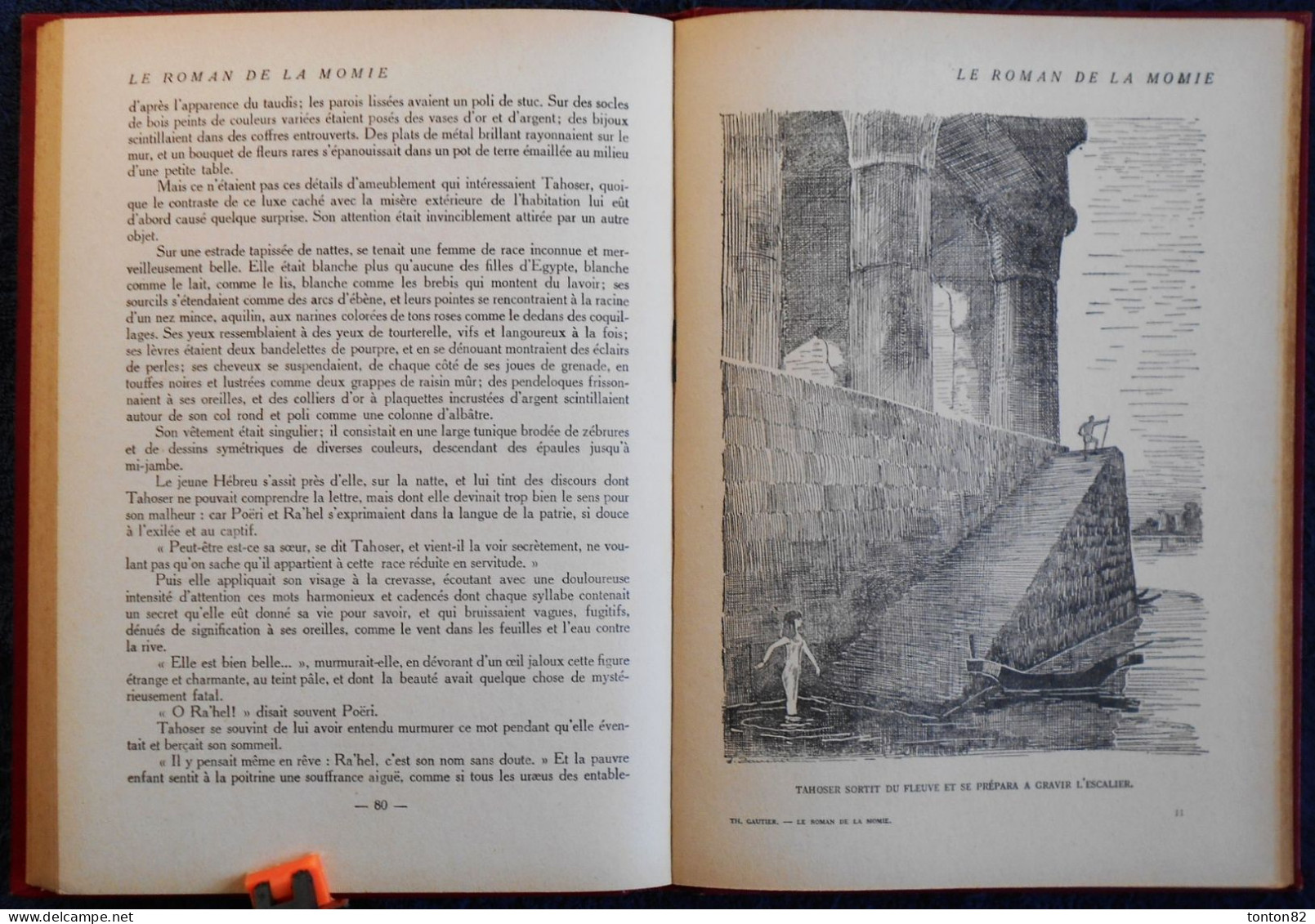 Théophile Gautier - Le roman de la Momie - Hachette - ( 1957 ) .