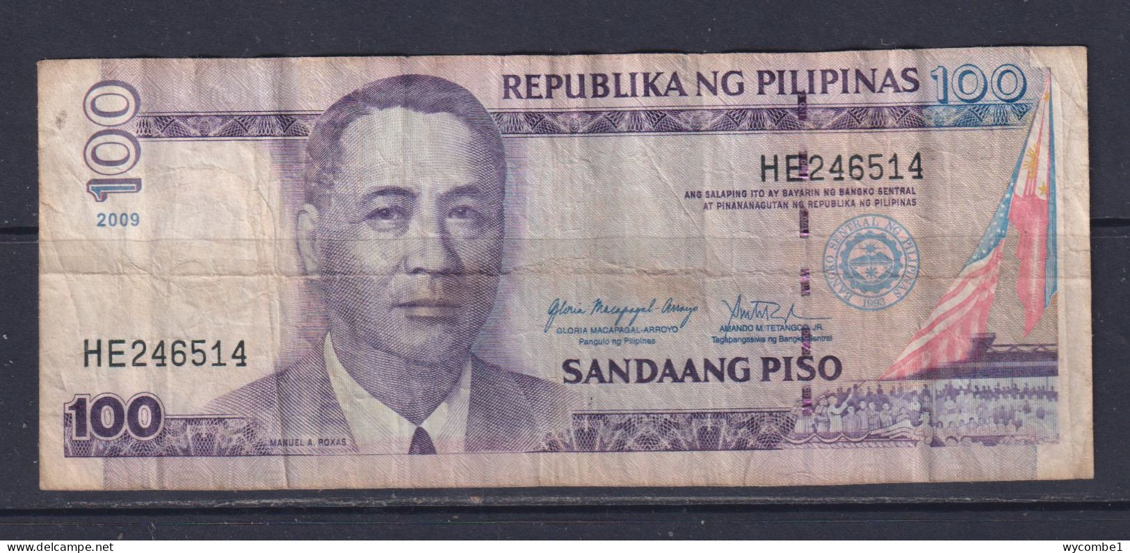 PHILIPPINES - 2009 100 Pesos Circulated Banknote - Philippines