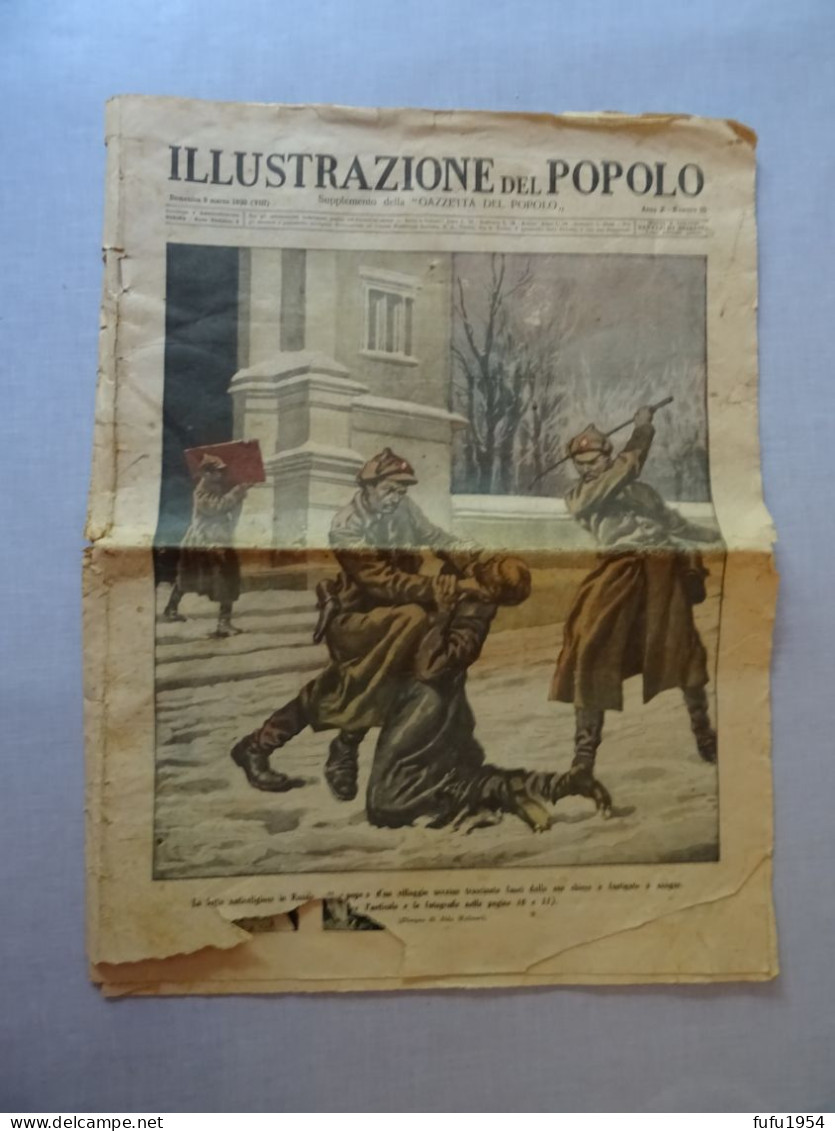 ILLUSTRAZIONE Del POPOLO Du 9 Mars 1930 - 16 Pages - Italiano