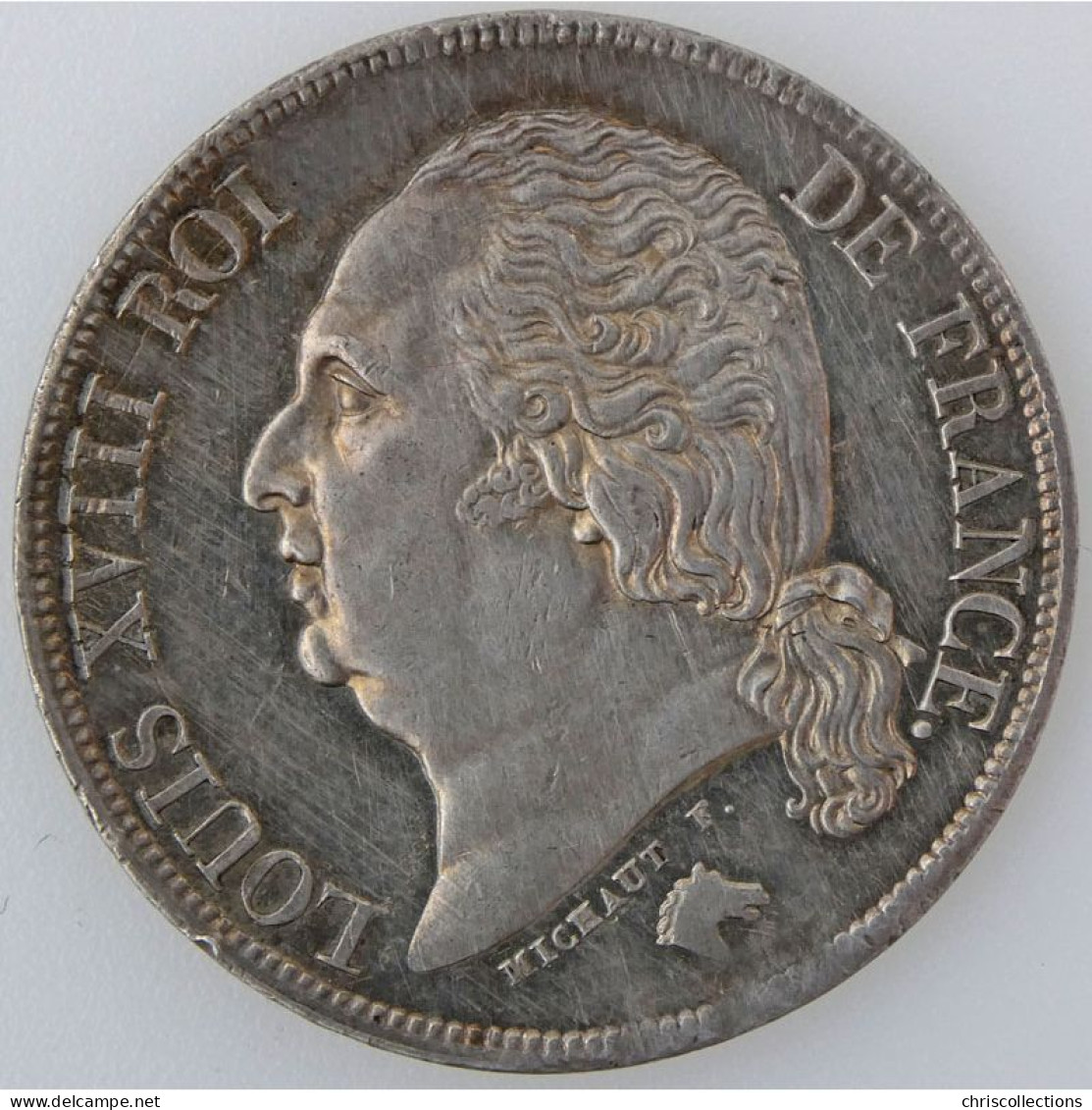 Louis XVIII, 2 Francs 1816 A, KM# 710.1, SUP - 2 Francs