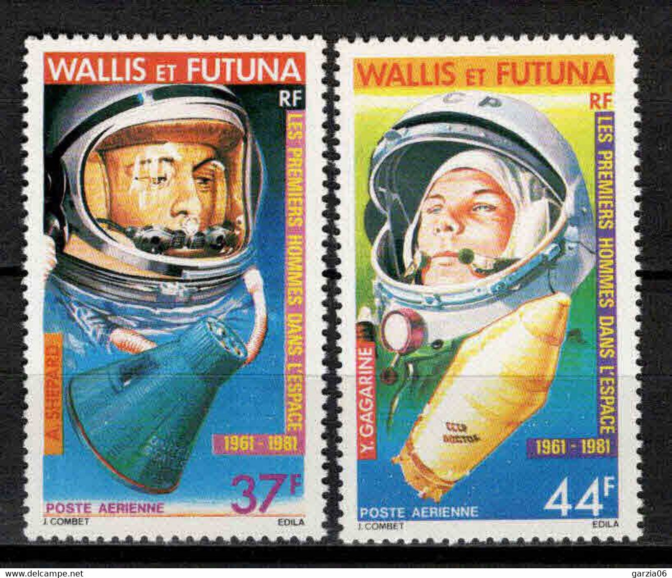 Wallis Et Futuna  - 1981  -  Hommes Dans L' Espace - PA 108/109     - Neuf** - MNH - Unused Stamps