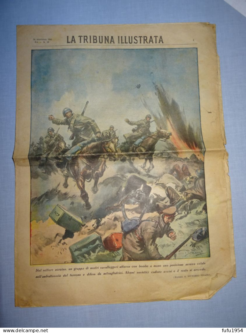 LA TRIBUNA ILLUSTRATA Du 14 Décembre 1941 - 8 Pages - Italien