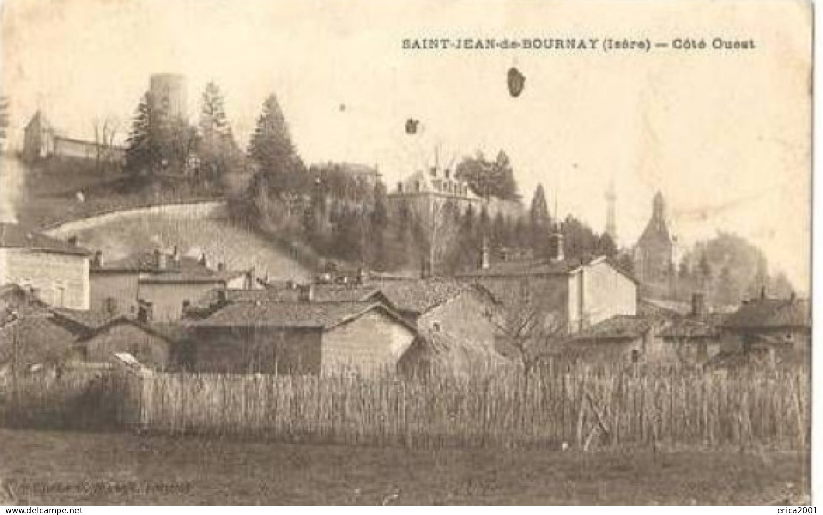 Saint Jean De Bournay   .  Vue Coté Ouest. - Saint-Jean-de-Bournay