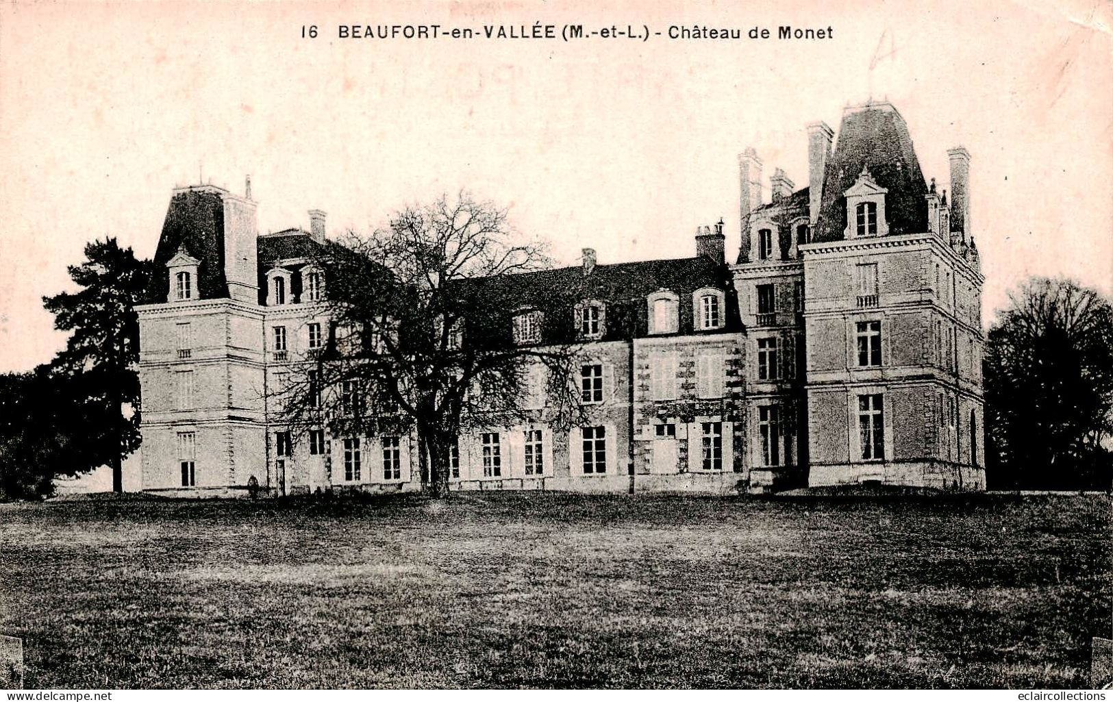 Beaufort En  Vallée       49        Château De Monet   N° 16         (voir Scan) - Otros & Sin Clasificación