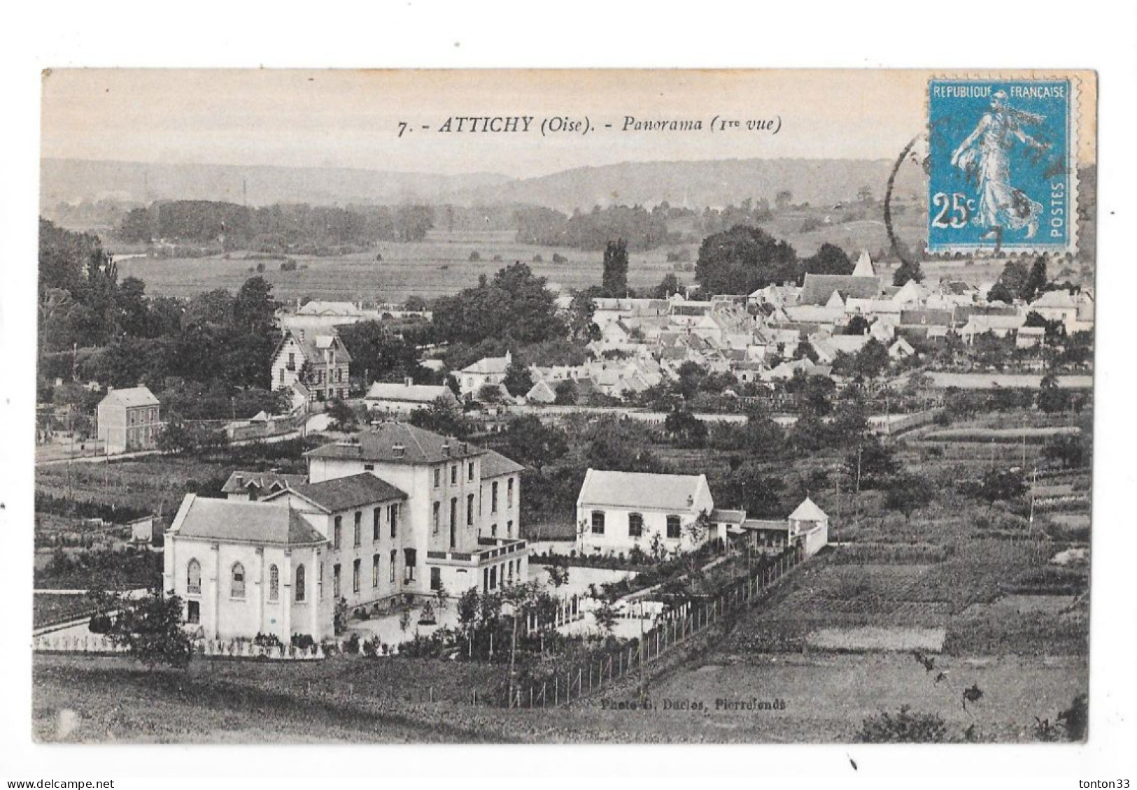 ATTICHY - 60 - Panorama - 1ère Vue - GEO 13 - - Attichy