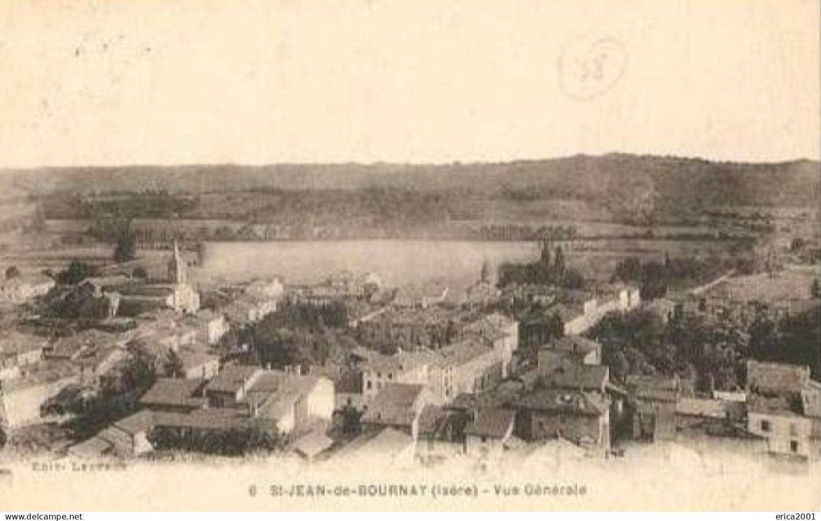 Saint Jean De Bournay.  Vue Generale. - Saint-Jean-de-Bournay