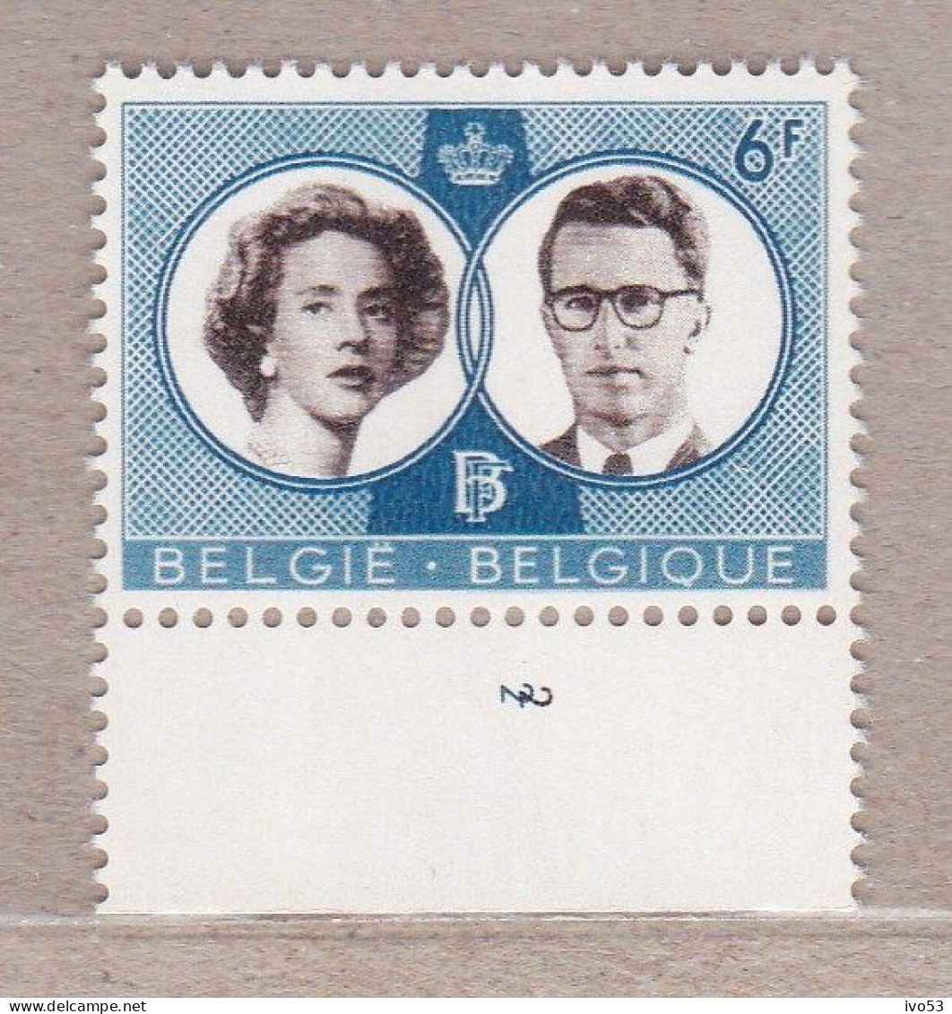 1960 Nr 1171** Plaatnummer:2, Zegel Uit Reeks Koninklijk Huwelijk. - ....-1960