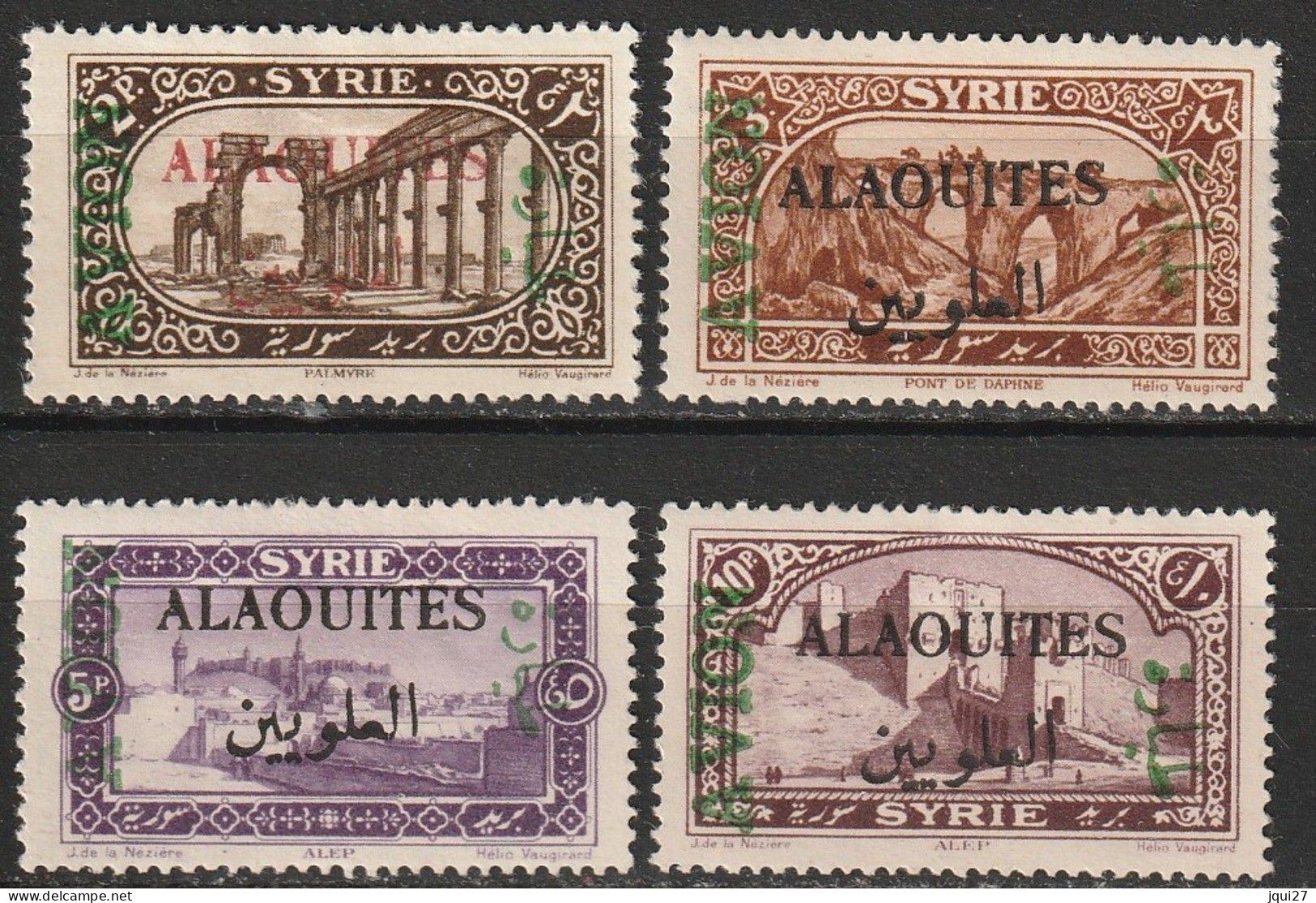 Alaouites Poste Aérienne N° 5 - 8 * - Unused Stamps