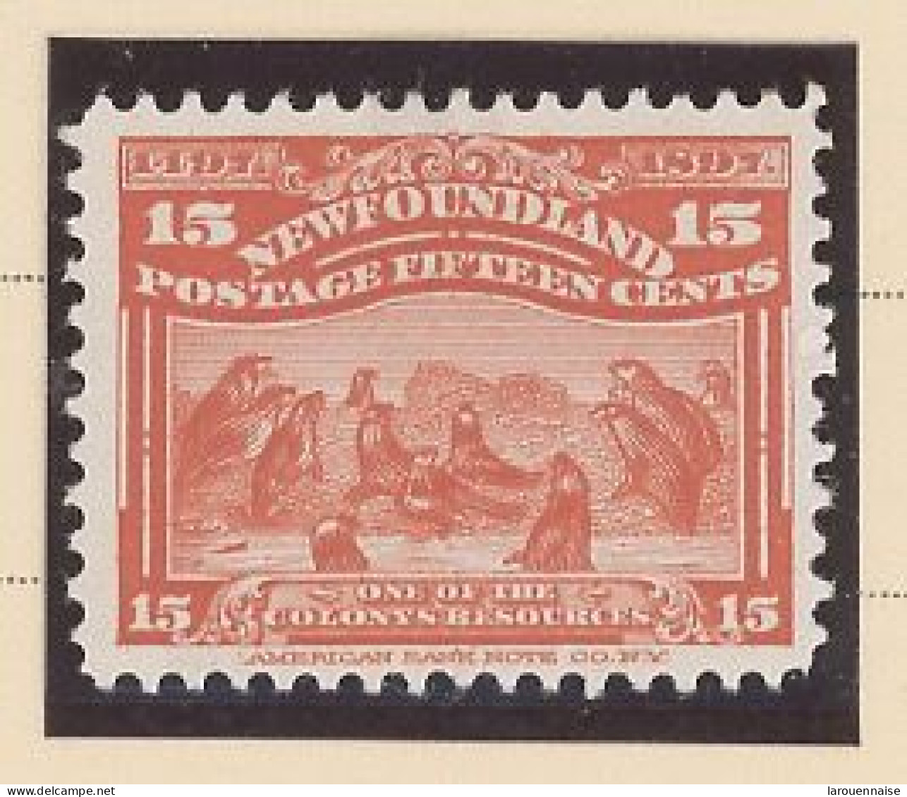 TERRE-NEUVE -N°57 - 15 Cent  VERMILLON  - N SG - 1897 - 1865-1902