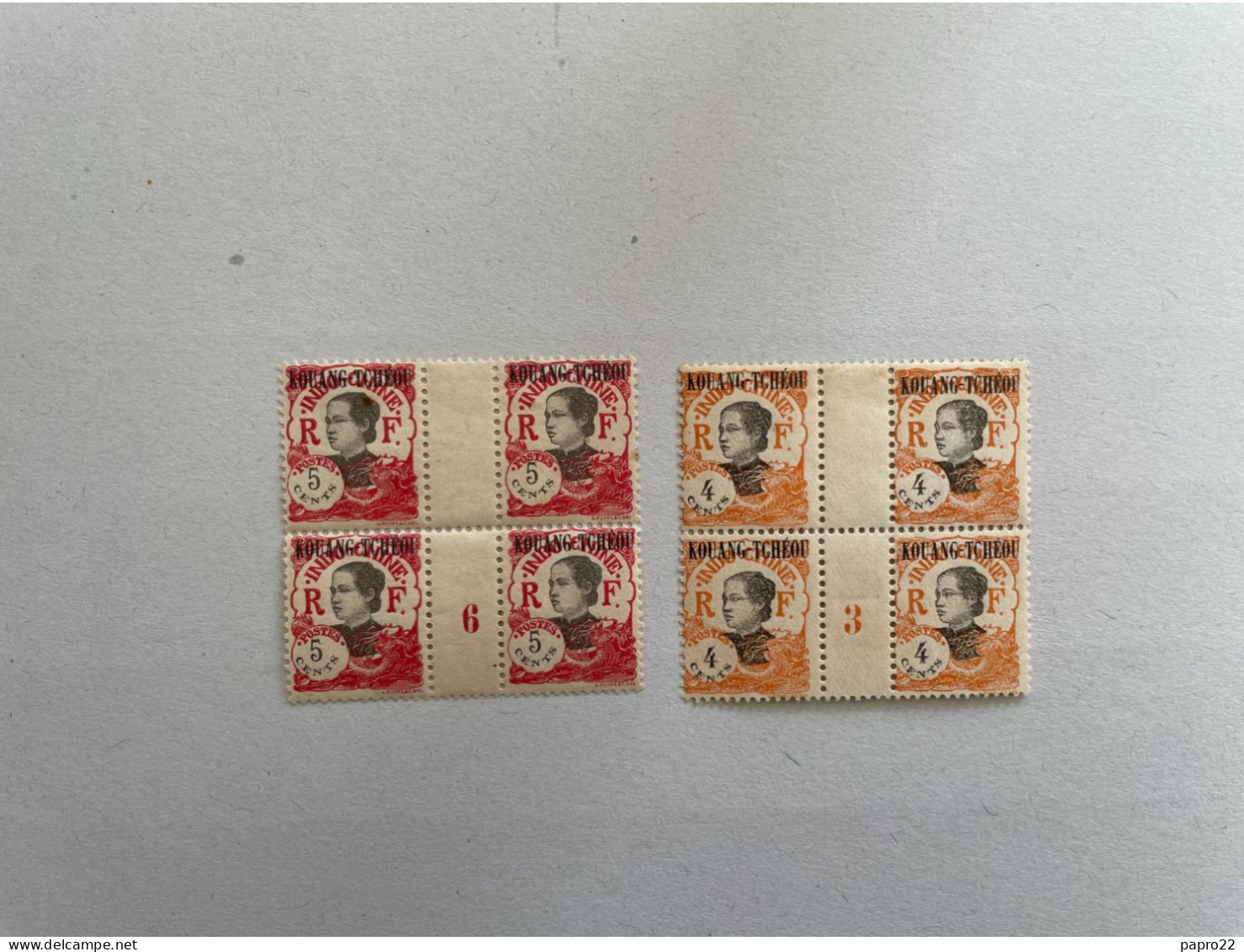 Deux Millésimes N°59-60 - Unused Stamps