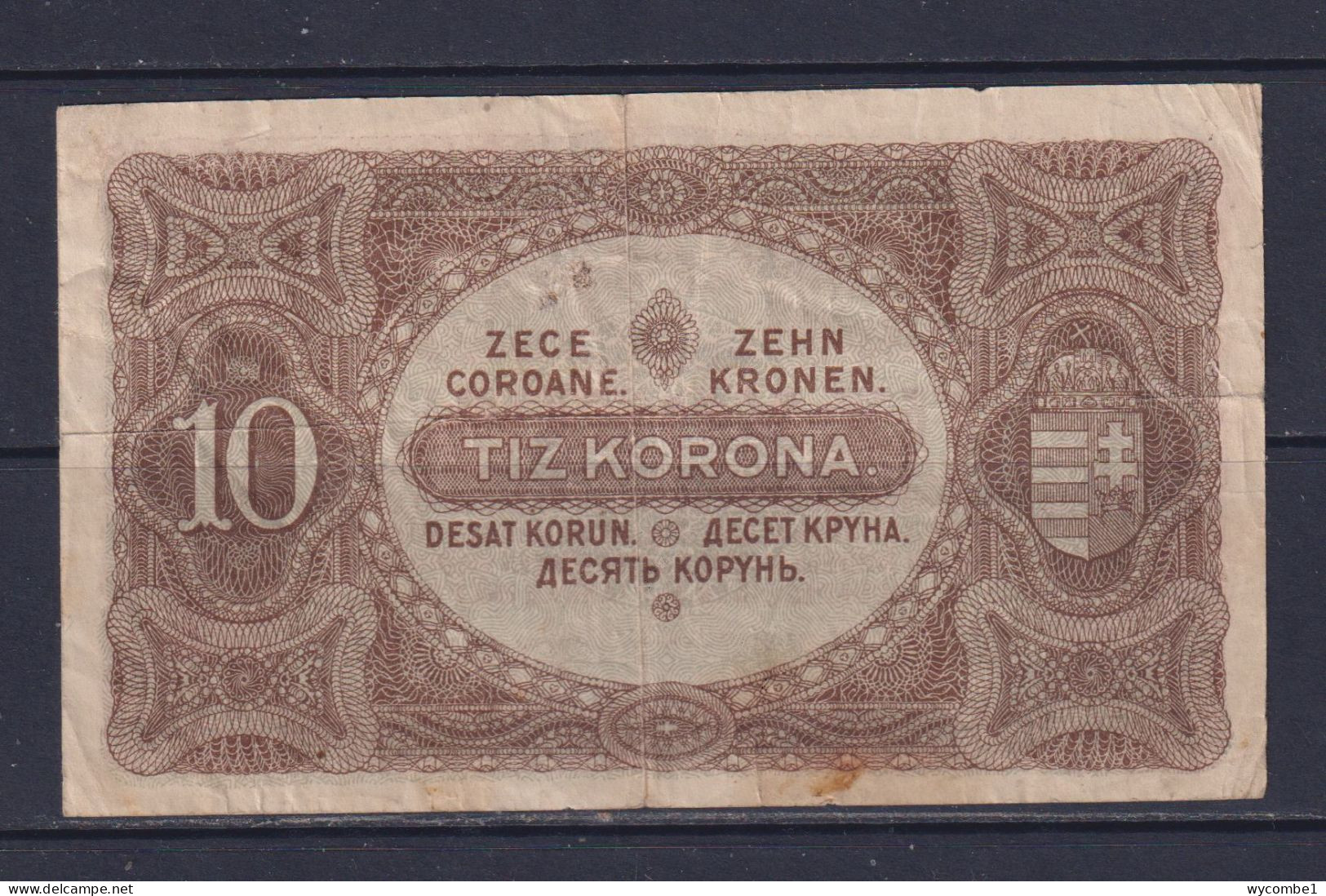 HUNGARY - 1920 10 Korona Circulated Banknote - Ungheria