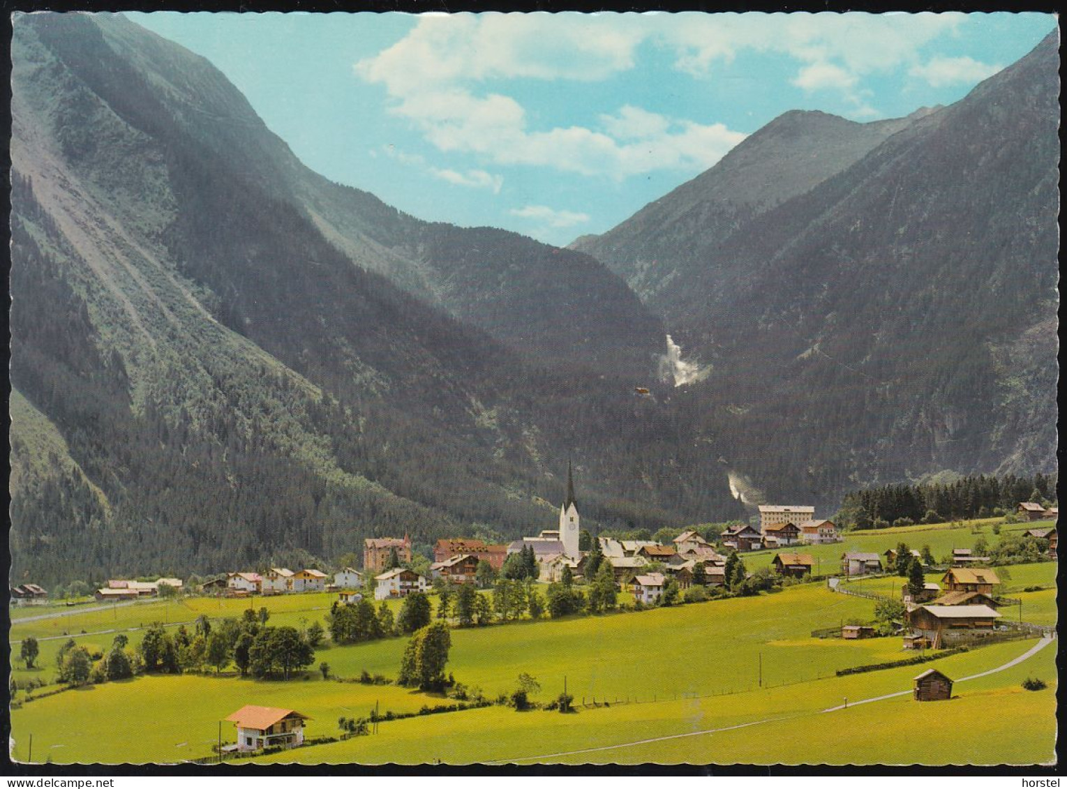 Austria - 5743 Krimml - Ort Mit Krimmler Wasserfälle - Krimml