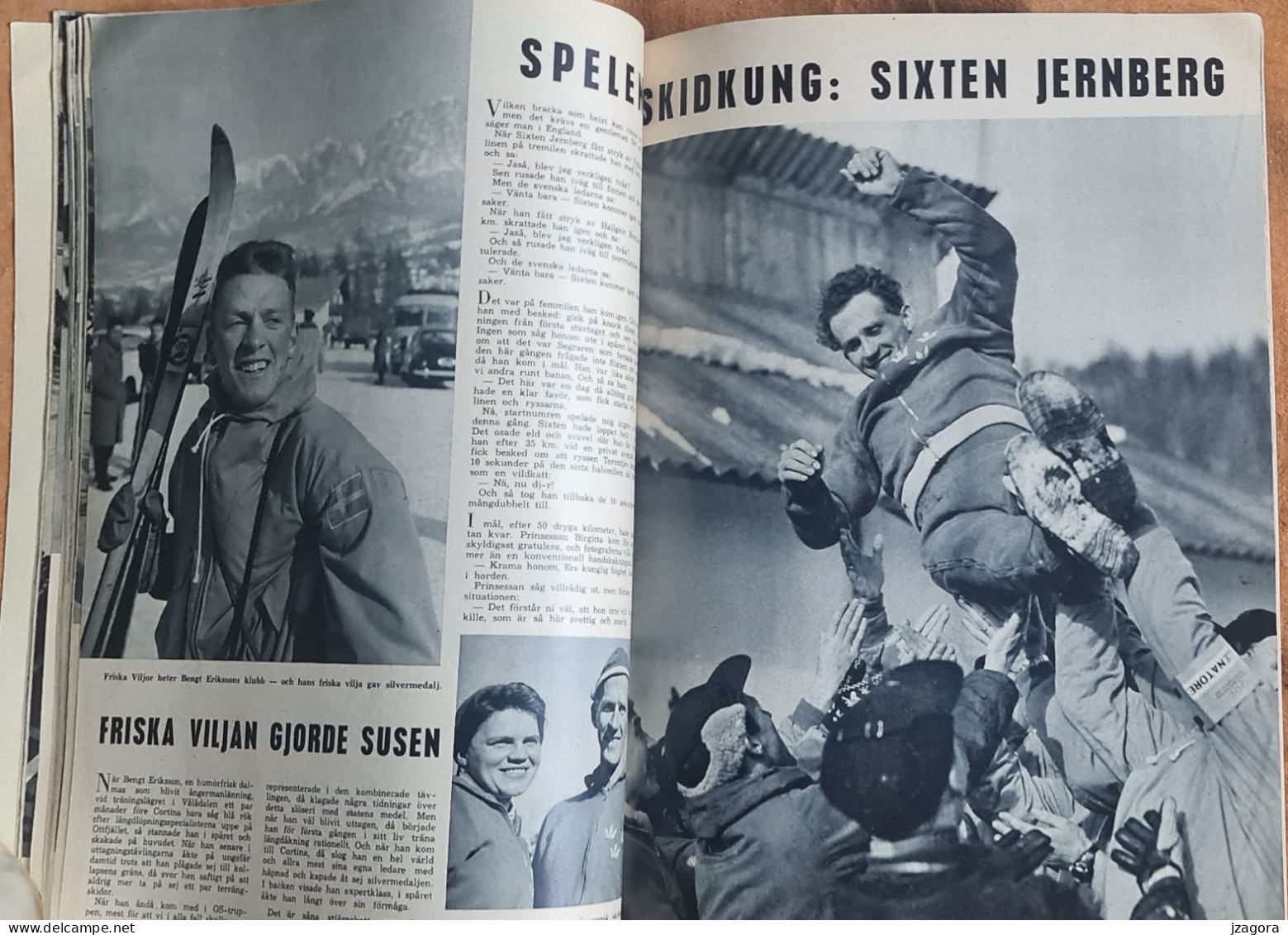 WINTER OLYMPIC GAMES OLYMPISCHE WINTERSPIELE JEUX OLYMPIQUES D'HIVER JUEGOS OLÍMPICOS DE INVIERNO 1956 CORTINA