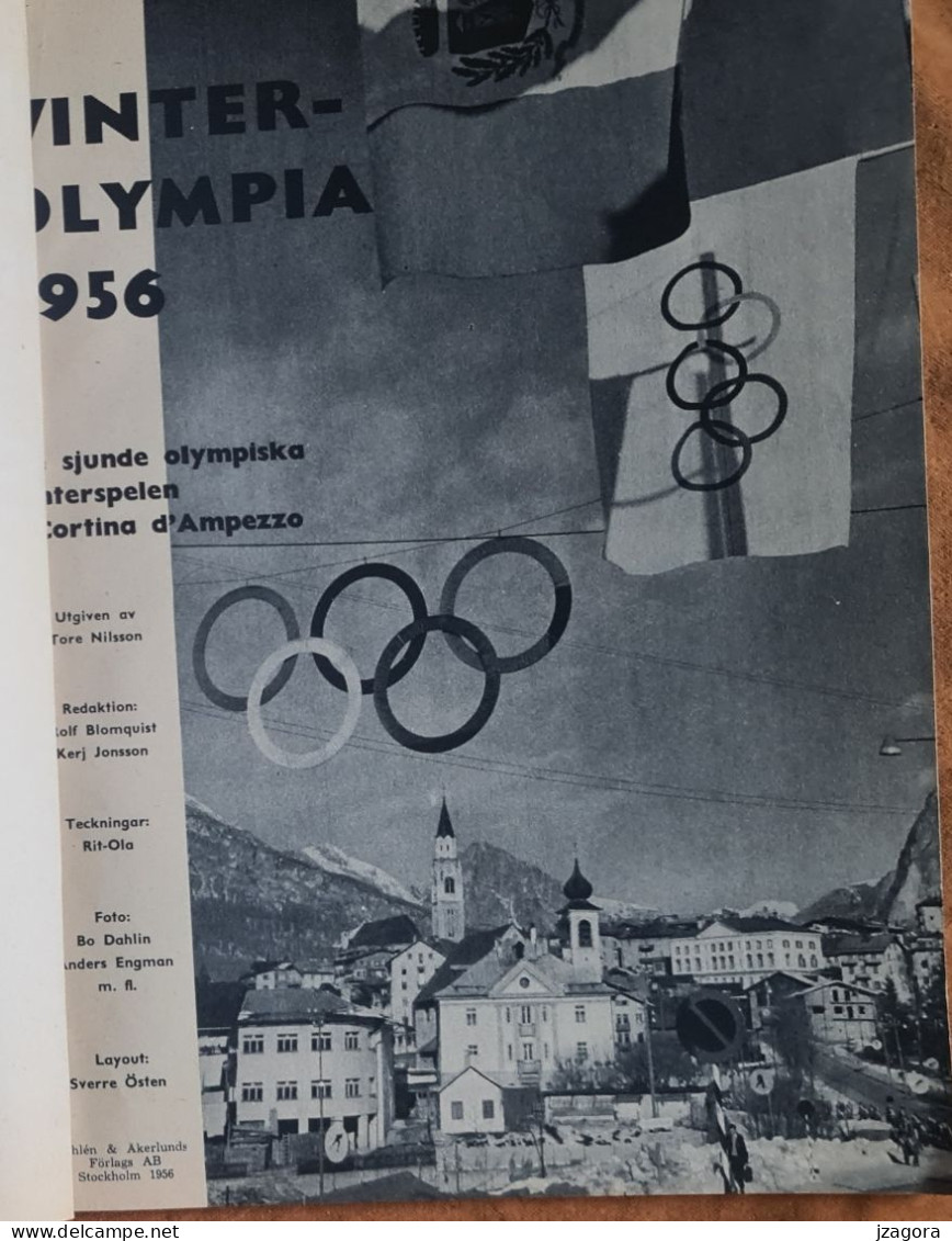 WINTER OLYMPIC GAMES OLYMPISCHE WINTERSPIELE JEUX OLYMPIQUES D'HIVER JUEGOS OLÍMPICOS DE INVIERNO 1956 CORTINA