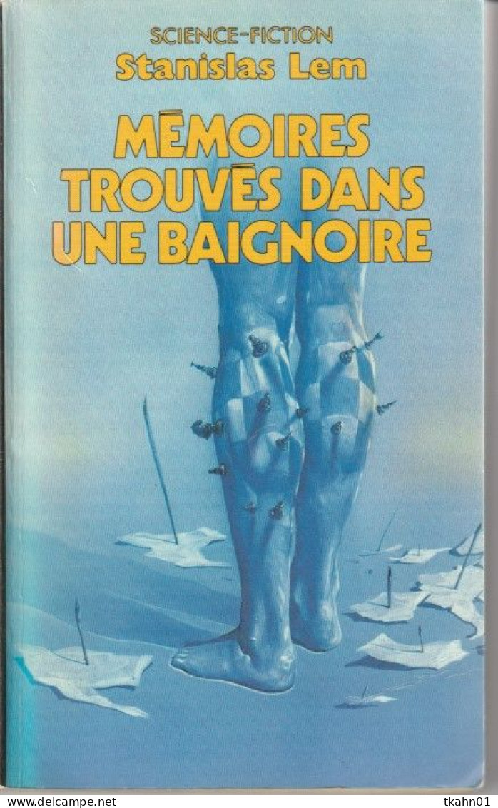 PRESSES-POCKET S-F N° 5230 " MEMOIRES TROUVES DANS UNE BAIGNOIRE " LEM DE 1986 - Presses Pocket