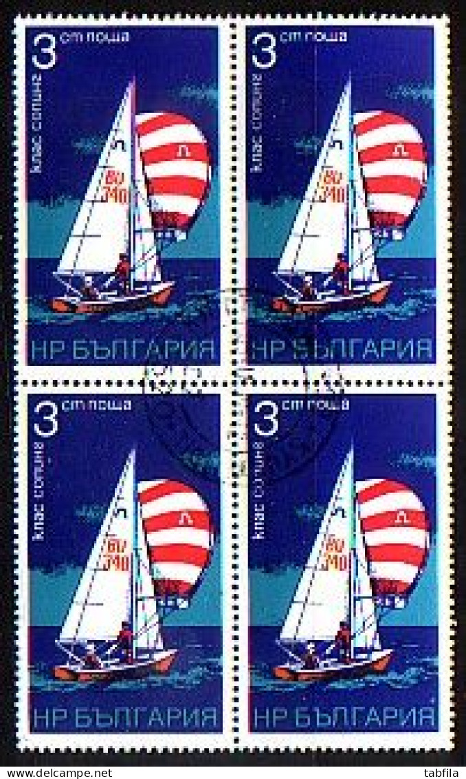 BULGARIA - 1973 - Sailing Yachts - Mi 2290 Bl De 4 Used - Used Stamps