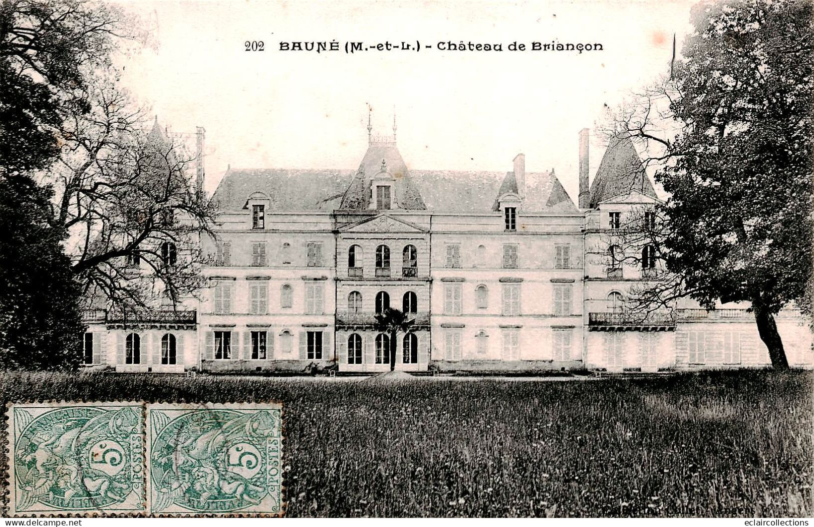 Beaucouzé        49       Château De Briançon     N°  202   (voir Scan) - Autres & Non Classés