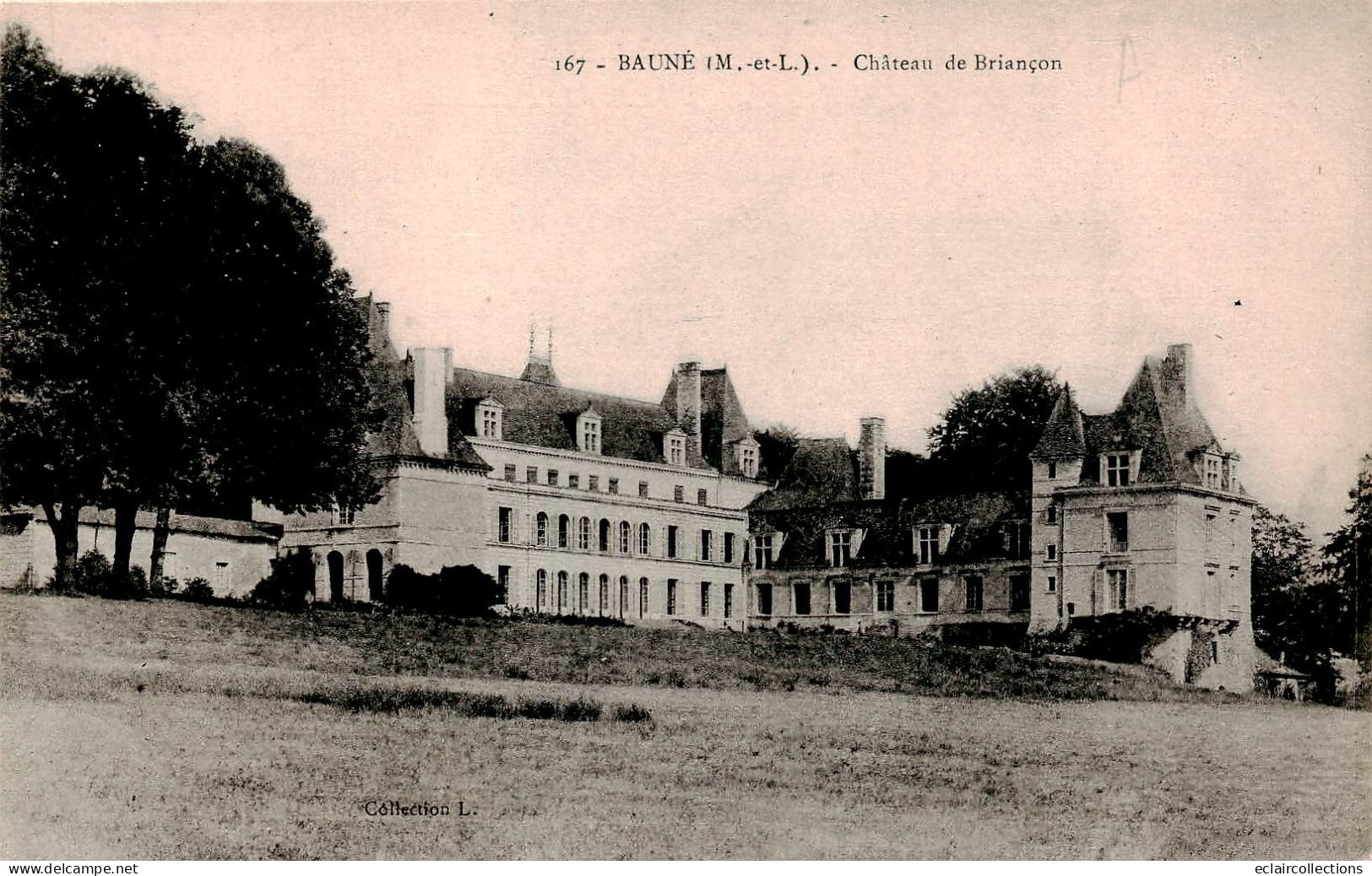 Beaucouzé        49       Château De Briançon     N°  167   (voir Scan) - Sonstige & Ohne Zuordnung