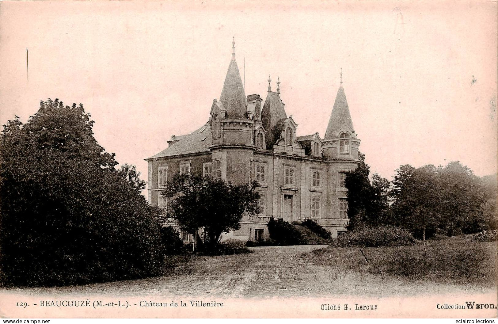 Beaucouzé        49       Château De La Villenière    N°  129   (voir Scan) - Andere & Zonder Classificatie