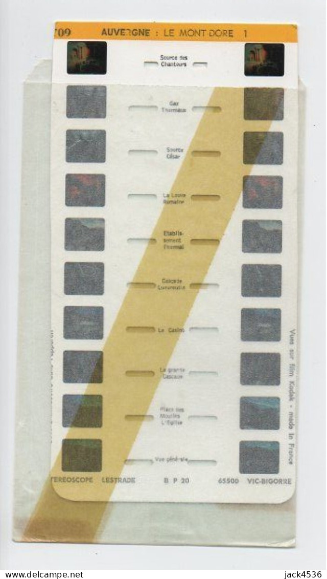 Stéréocarte - LESTRADE - N° **709 - AUVERGNE - LE MONT DORE 1 - Stereoscoopen