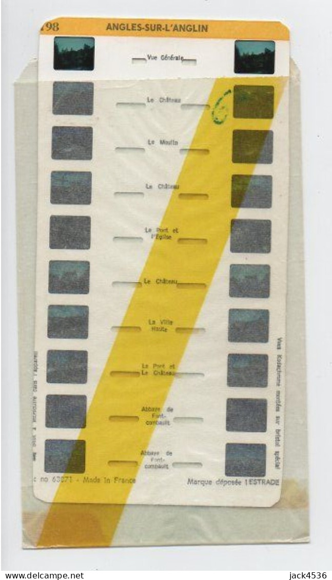 Stéréocarte - LESTRADE - N° ***98 - ANGLES SUR L' ANGLIN - Stereoscopes - Side-by-side Viewers