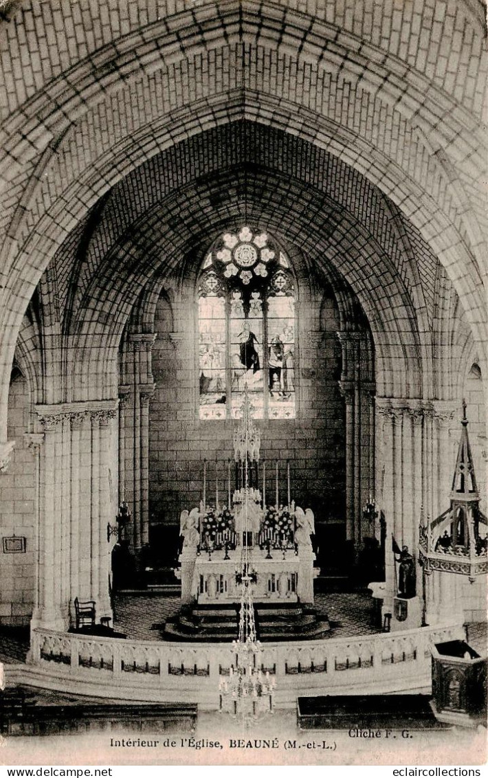 Bauné       49          Intérieur De L'église        (voir Scan) - Sonstige & Ohne Zuordnung