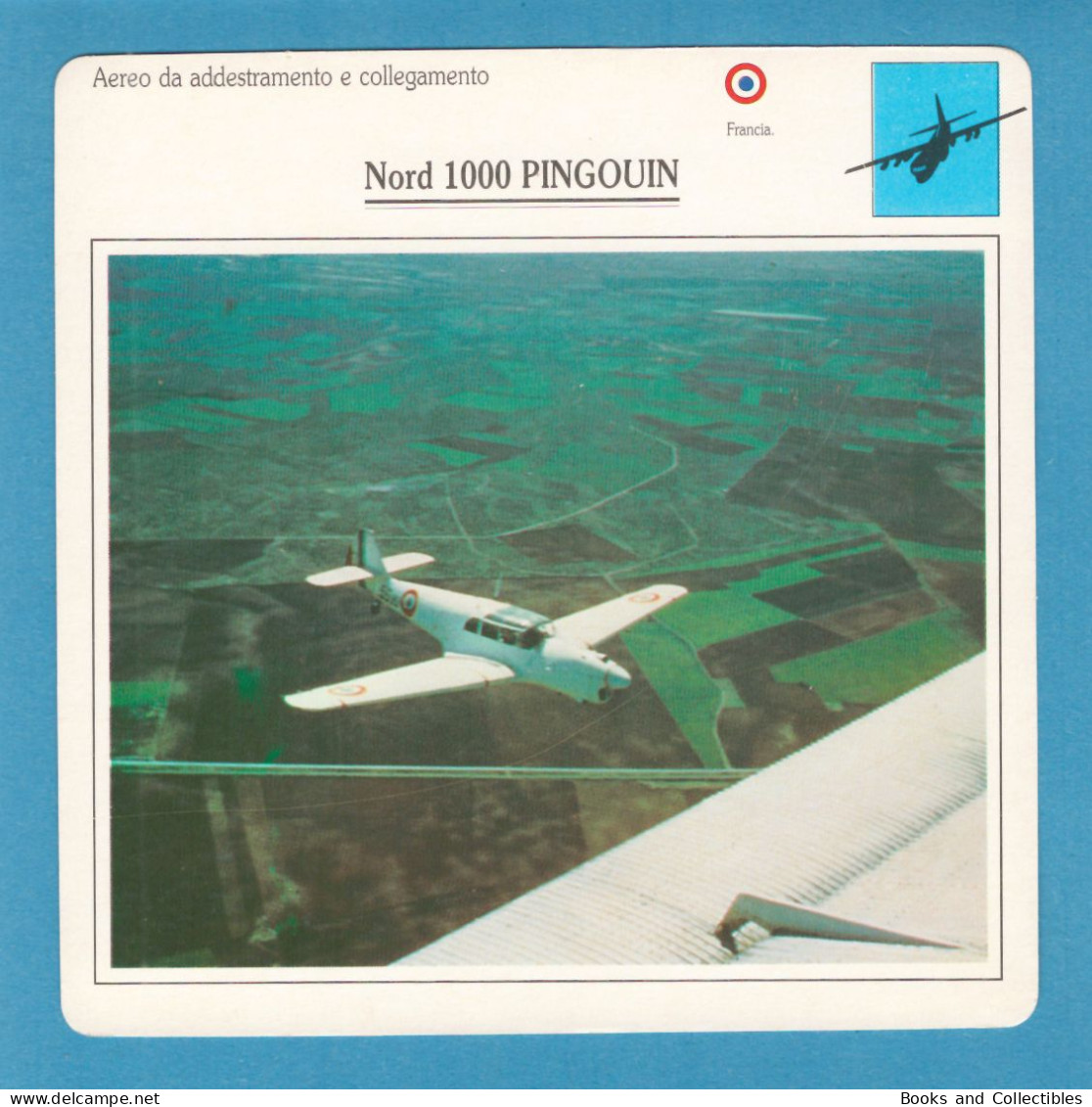 DeAgostini Teaching Sheet "War Planes" / Nord 1000 PINGOUIN (U.S.S.R.) - Aviation