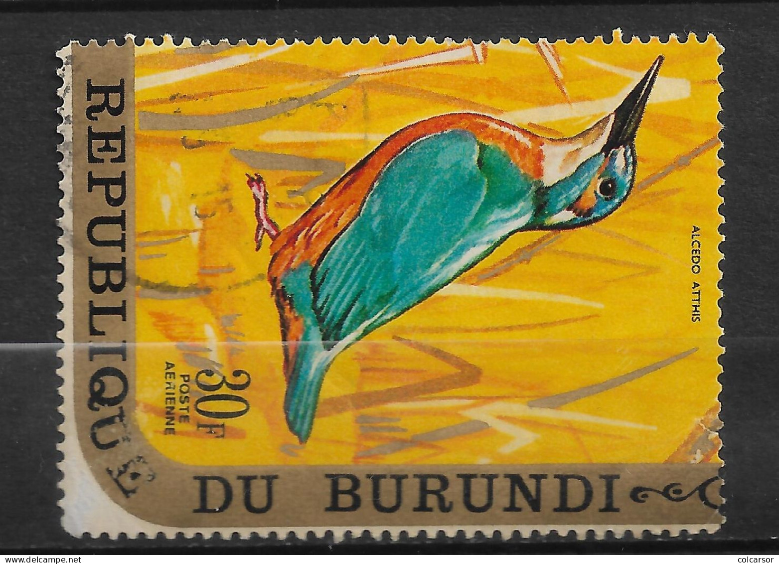 BURUNDI  " N° 173   P.A. ALCEDO - Poste Aérienne