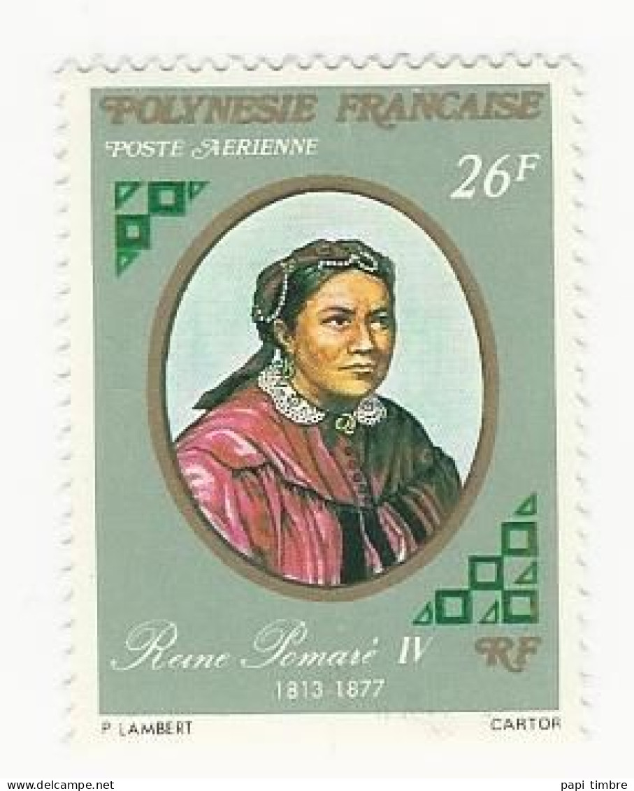 Polynésie - 1976 Dynastie Des Rois Pomaré - N° PA108 Obl. - Used Stamps