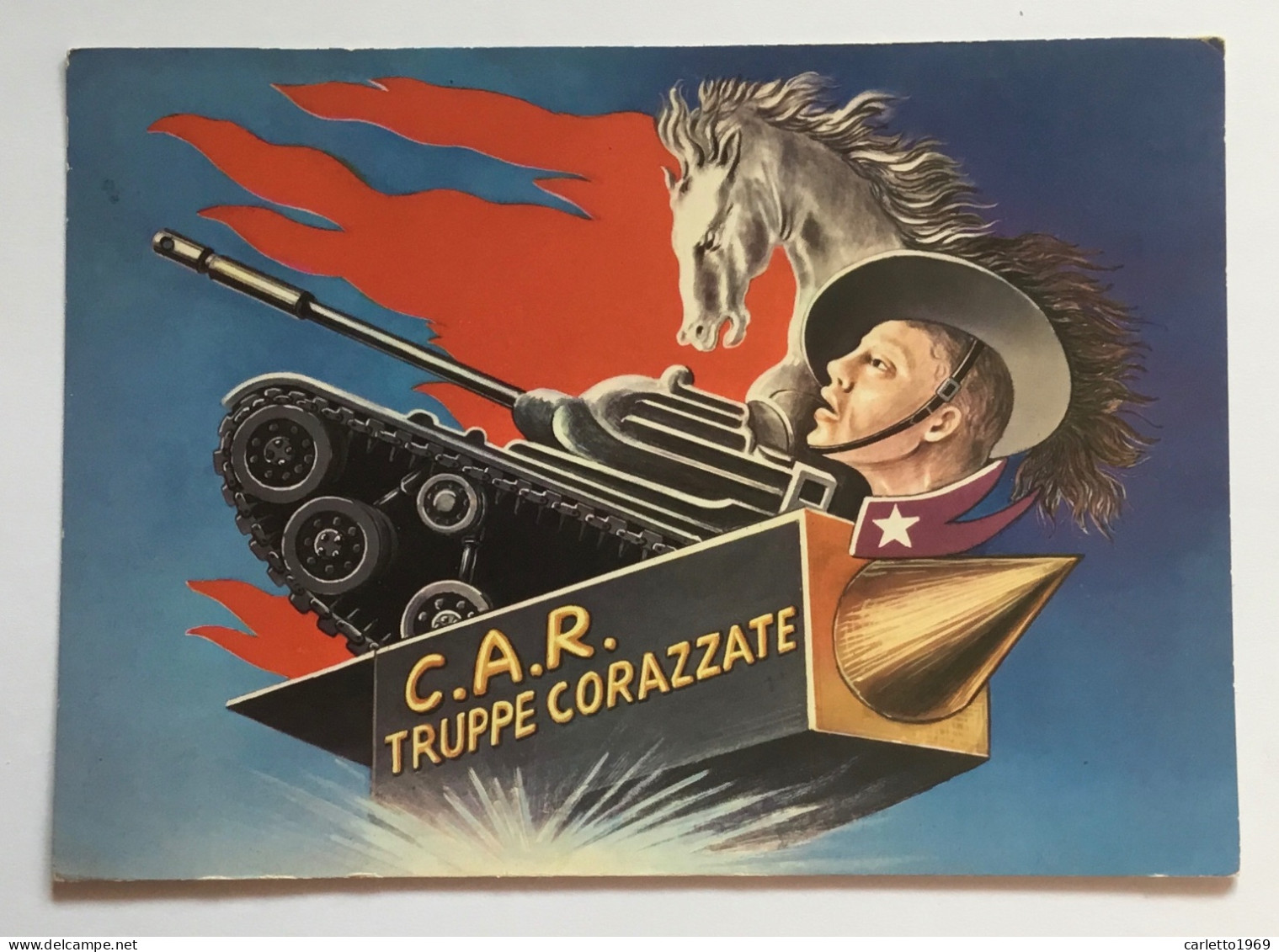 C.A.R - TRUPPE CORRAZZATE- NOCERA INFERIORE- VIAGGIATA FG - Barracks