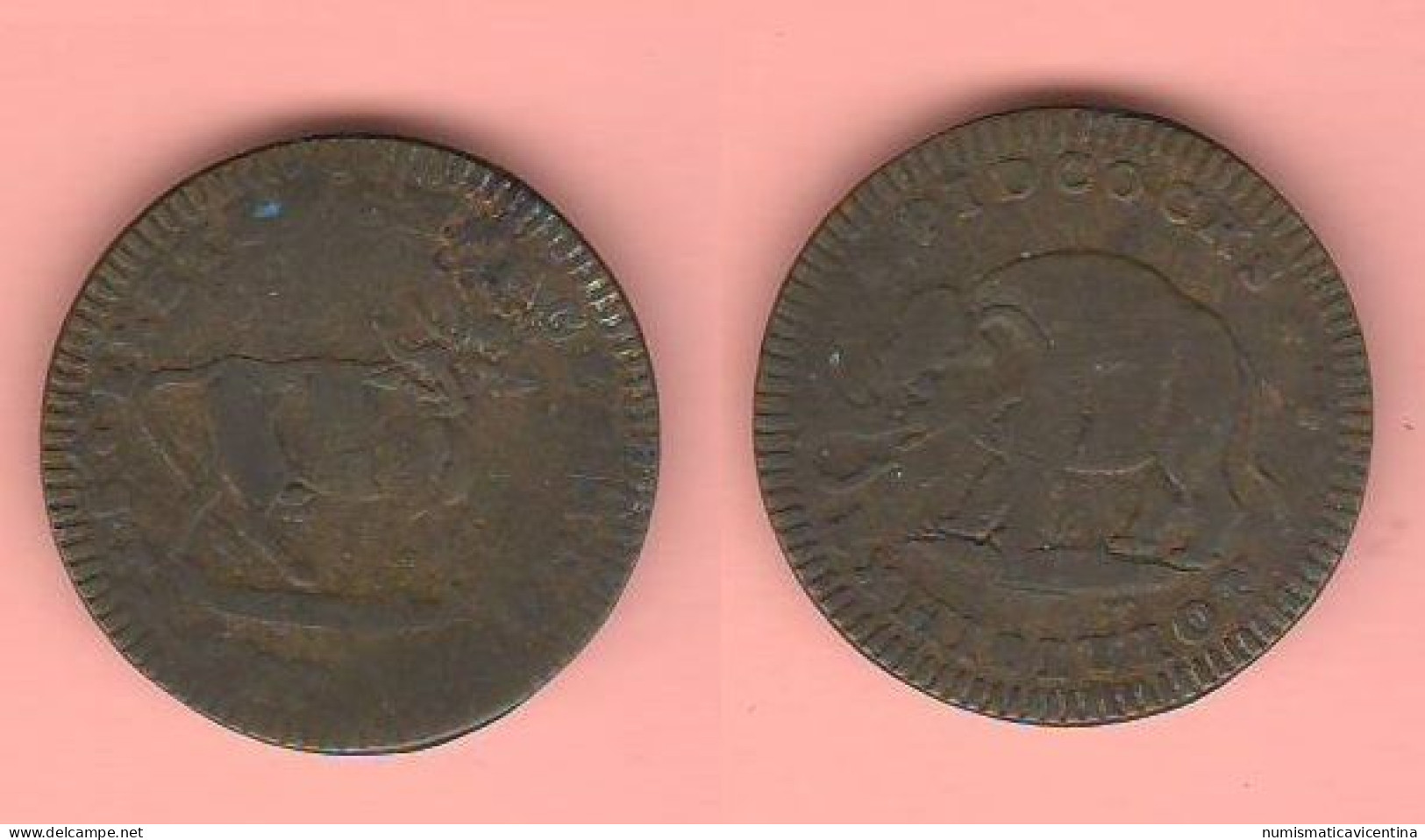 LONDON Gilbert Pidcock Exhibition Farthing Tokens Jetons Gettoni - Other & Unclassified