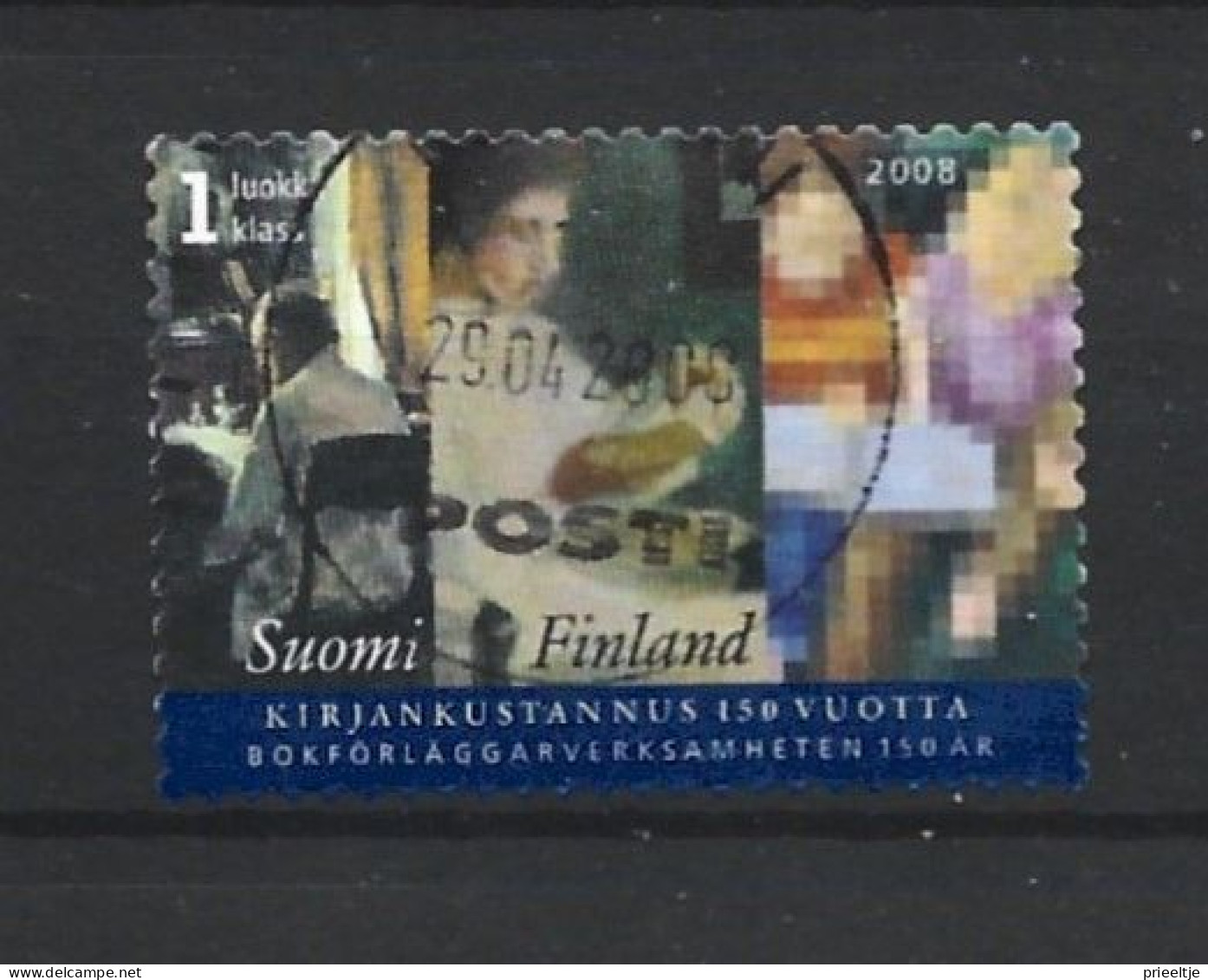 Finland 2008 Editors Assoc. 150th Anniv. Y.T. 1864 (0) - Used Stamps