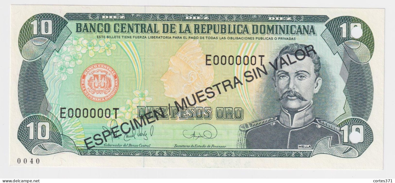 Dominican Republic 5, 10, 50, 100, 500 Pesos Oro 1995 P-147s - P-151s SPECIMEN UNC - Fiktive & Specimen