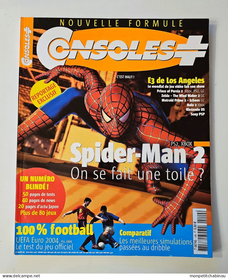 Magazine CONSOLES + N°149 (Juin 2004) - Informatique