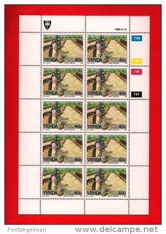 VENDA, 1988, MNH Stamp(s) In Full Sheets, Coffee Industry, Nr(s) 167-170, Scan S633 - Venda