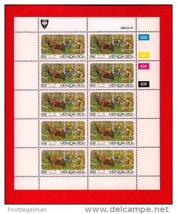 VENDA, 1986, MNH Stamp(s) In Full Sheets, Forestery, Nr(s) 142-145, Scan S629 - Venda