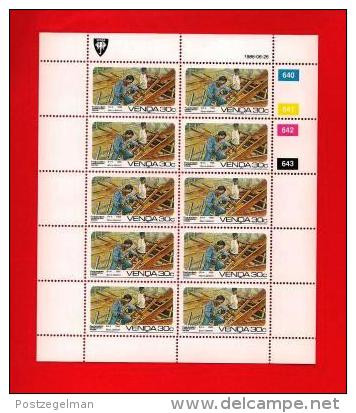 VENDA, 1986, MNH Stamp(s) In Full Sheets, Forestery, Nr(s) 142-145, Scan S629 - Venda